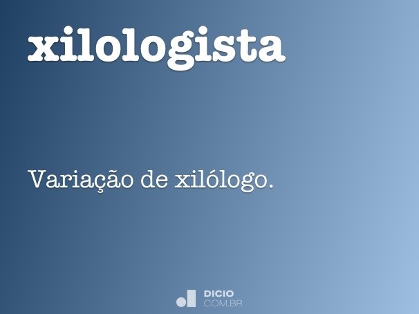 xilologista