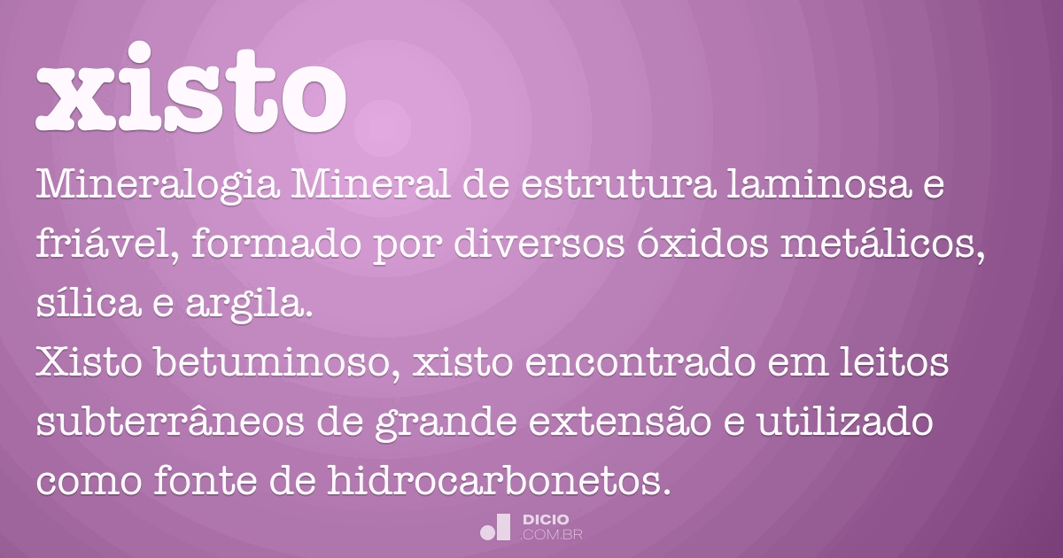 Xisto Dicio, Dicionário Online de Português