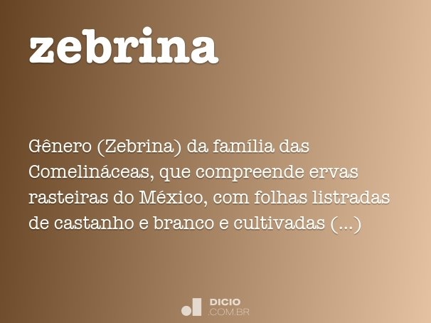 zebrina
