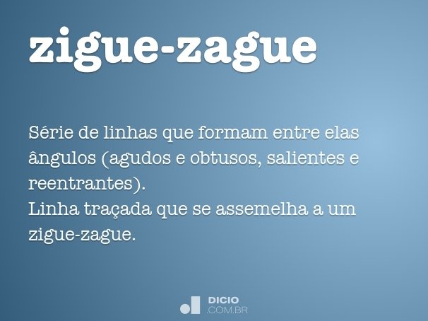 zigue-zague
