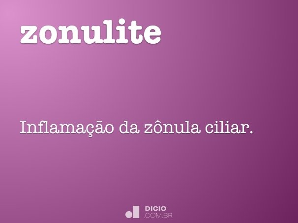 zonulite