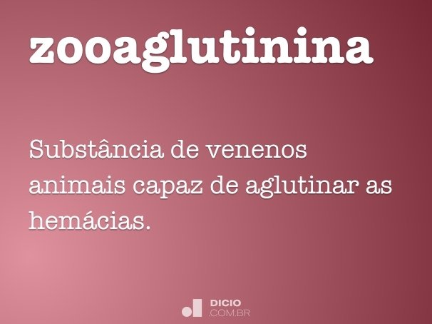 zooaglutinina