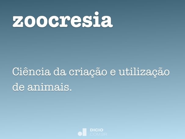 zoocresia