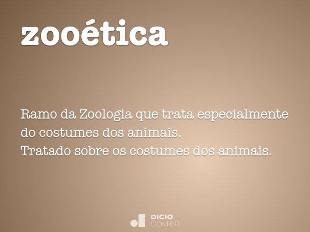 zooética