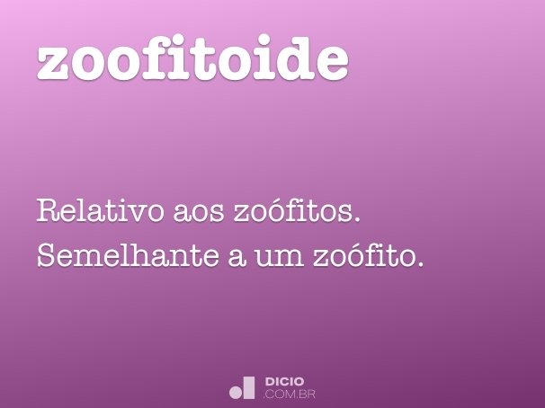 zoofitoide