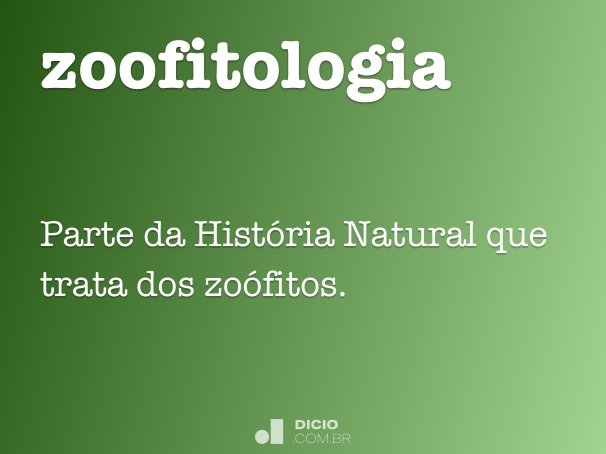 zoofitologia