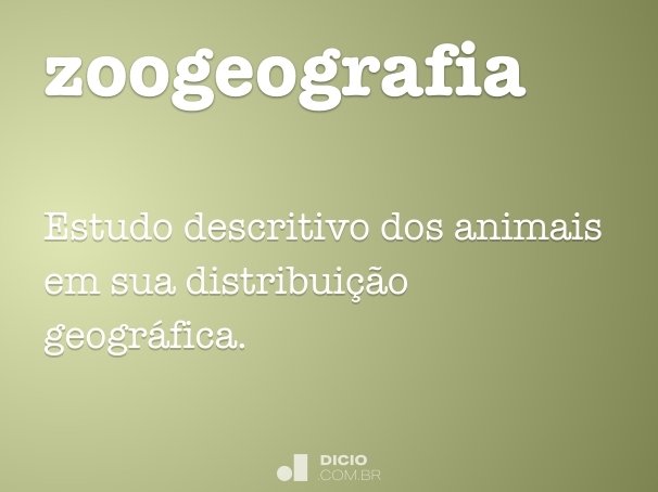 zoogeografia