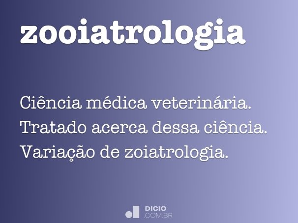 zooiatrologia