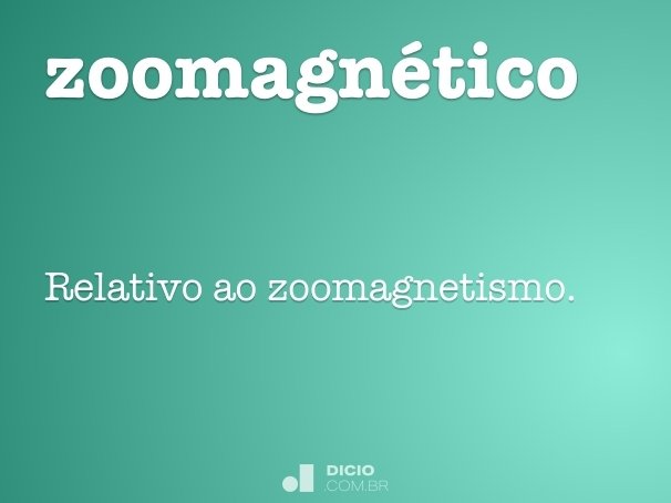 zoomagnético