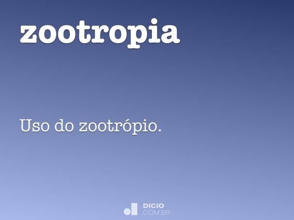 zootropia